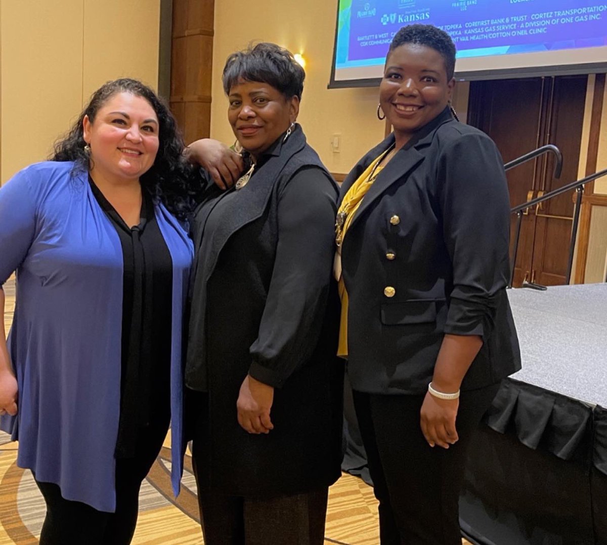 GraceBerumen's tweet photo. The 2nd Annual Kansas Diversity, Equity and Inclusion (DEI) Summit was the place to be today! Thank you so much for the invitation ❤️ I’m already looking for forward to next years, speakers, panelists and partnerships!
#GoToPEKA
#DEIB
#deisummit
#prairiebandcasino https://t.co/hTBnqQn3v9