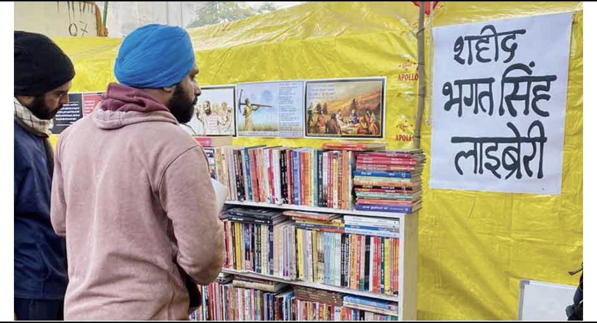 Bhagat Singh was fierce intellectual. He almost read 550 books before his execution. He was inspired by the theory of Karl Marx , socialism, French version of secularism &amp; internationalism. He wrote many articles against egalitarian &amp; jingoism.

 #ShaheedBhagatSingh