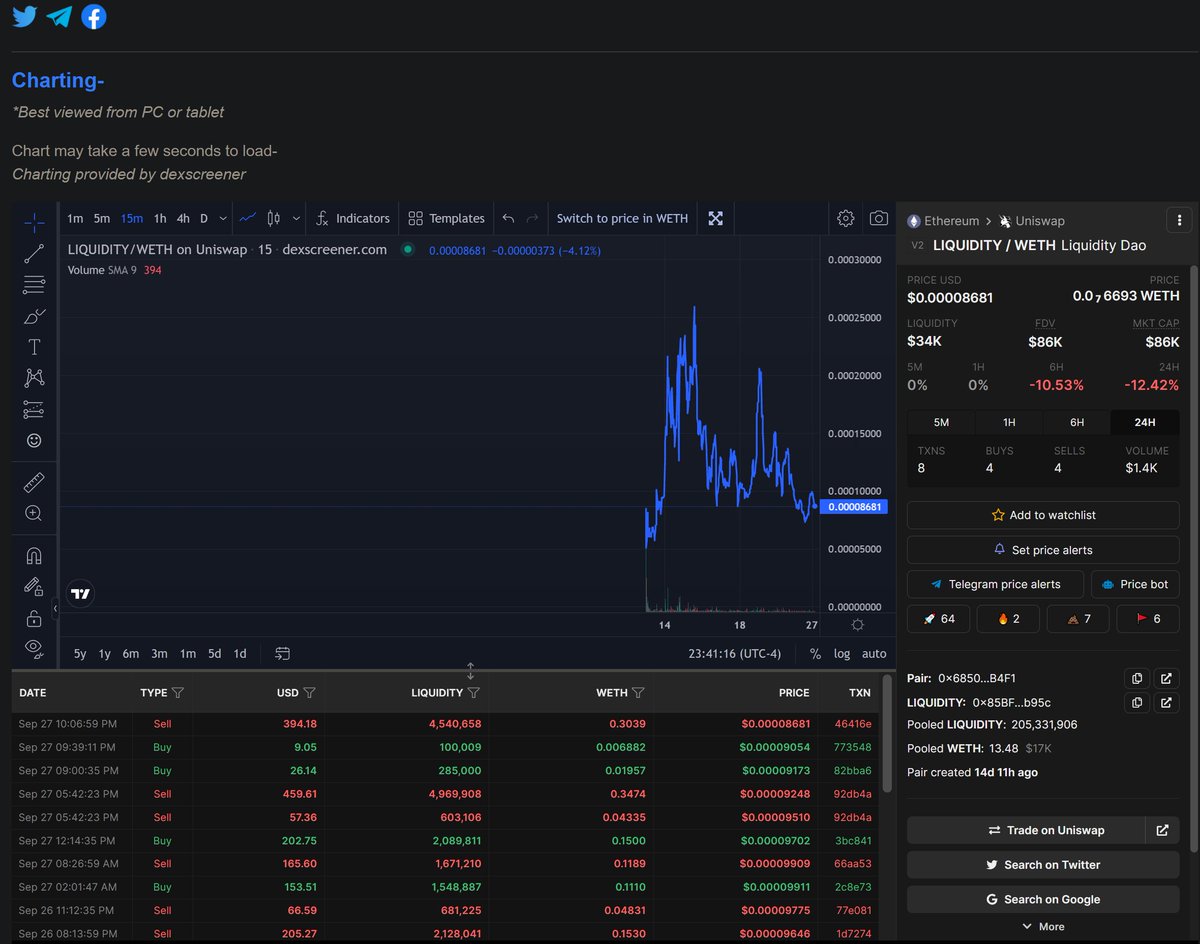 Guardian_Tkn's tweet photo. #GuardianPlatform welcomes @liquidity_dao to the #Stage5 Project dashboard! Check out this new @Guardian_Tkn feature and take a look at #LiQUIDIT's project info. Tell all your projects to use this site gain more exposure and maximize info distribution!
https://t.co/aY0D3eIGC1 https://t.co/aMLBcUAqDb