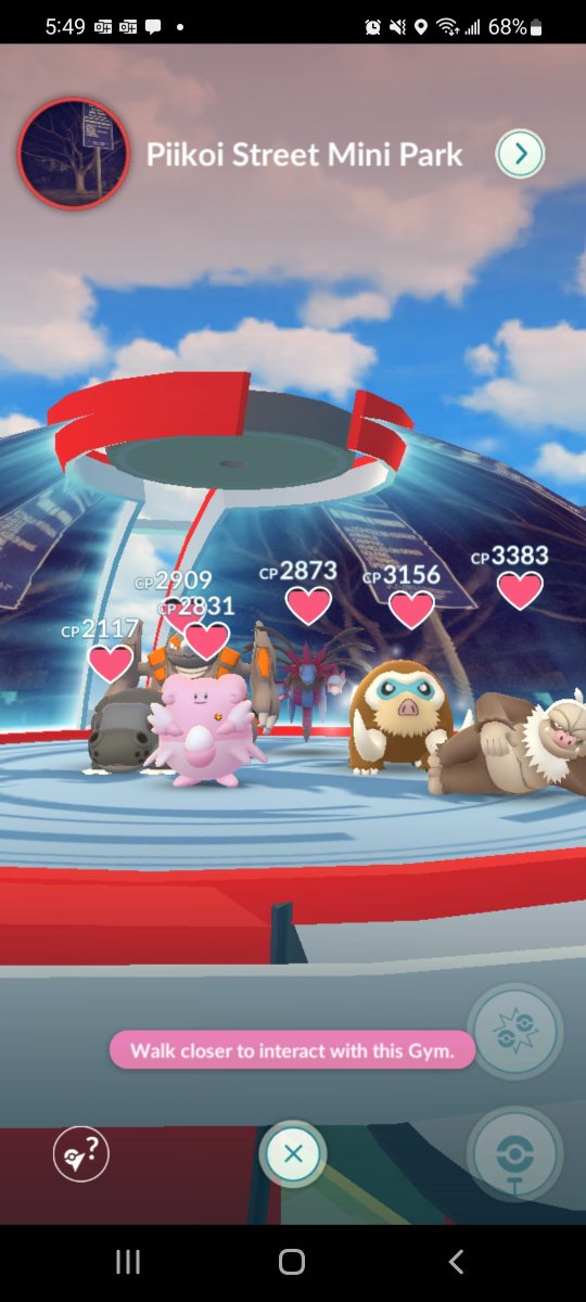 KellzPlans's tweet photo. @NianticLabs just got booted while fighting in this legendary raid, the raid ended so I couldn't rejoin to catch. https://t.co/eCIPVegrQ9