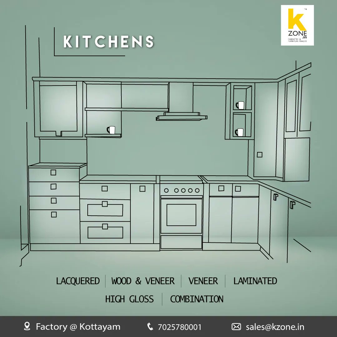 KelachandraZ's tweet photo. Make your kitchen personal and perfect for you.
Design your kitchen the way you want. We'll make it for you. We guaranty quality and service.
call +91 7025780001
#modularkitchens #lacqueredkitchen #woodkitchen #Laminatekitchen #veneerkitchen #modularfurniture
#customizedfurniture https://t.co/DkrjwAqXpk