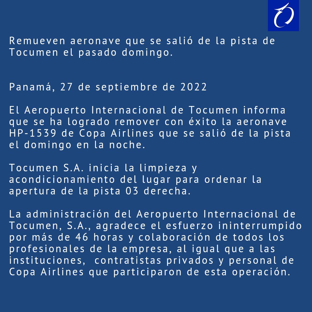 Aeropuerto Internacional de Tocumen (@tocumenaero) on Twitter photo 
