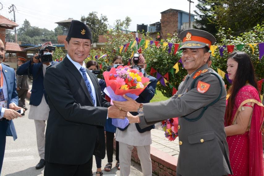SSB_INDIA's tweet photo. The joint Co-ordination meeting between Director General #SSB and Inspector General @APFNepalHQ commenced in Kathmandu.  First day talks focused on streamlining the mechanism to curb trans-Border Crimes and exchange of information.
@HMOIndia
@PMOIndia
@PIBHomeAffairs
@EONIndia https://t.co/DSr0RznbYM