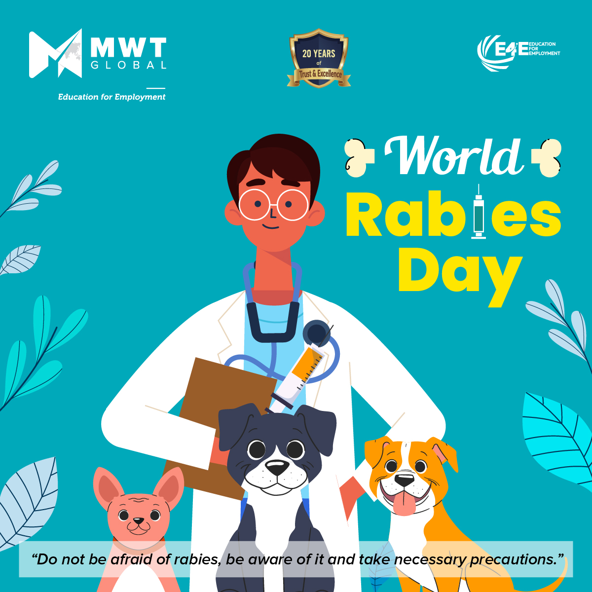 HCGIndia's tweet photo. World Rabies Day is observed every year on September 28 worldwide to commemorate the death anniversary of Louis Pasteur who made the first efficient rabies vaccine. 
#RabiesDay #Rabies #WorldRabiesDay #RabiesVaccine https://t.co/0iOMB8FcVj