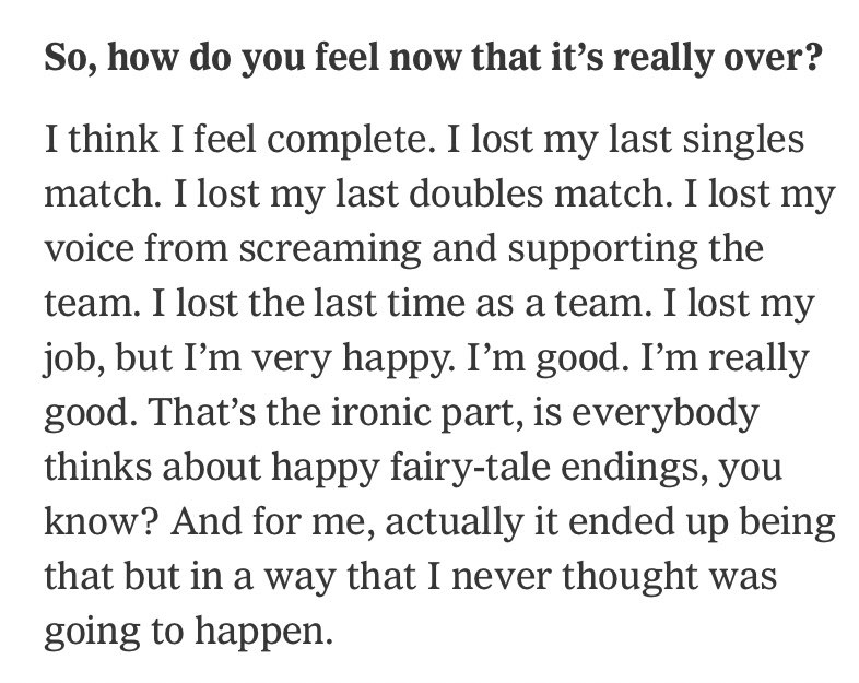 BenRothenberg's tweet image. A great Roger Federer exit interview by @christophclarey:

 nyti.ms/3BPMyqp