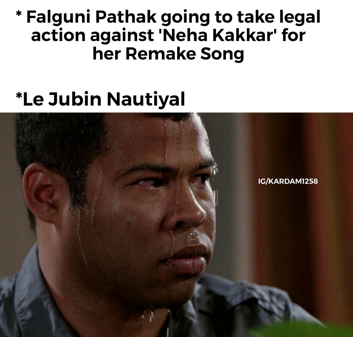 Kardam1258's tweet photo. Jubin Nautiyal is making mostly remake of old songs😂😂
#jubinnautiyal #music #Remakesong
@JubinNautiyal https://t.co/LFdpKNfoNM