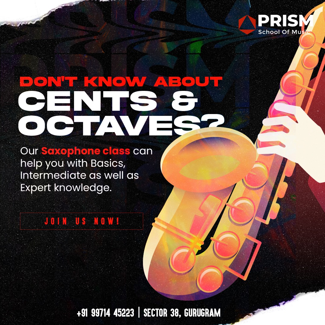 PrismMusic's tweet photo. Charlie Parker or John Coltrane, jazz with the saxophone in no time!

Learn to play this melodious instrument.

Gurugram | Faridabad

📞 +91 99714 45223

🌐 https://t.co/5A5kV35GgV

#saxophone #prism #musicschool #music #jazz #gurugram #faridabad #musicclasses #sax https://t.co/AiL6f9JTLg