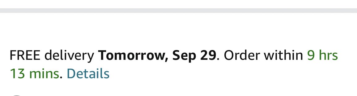 ManC_31's tweet photo. Amazon promoting prime next-day delivery to next month after ordering🫠
.
.
@amazonIN  #amazon #AmazonIndia https://t.co/CcazpXSE39