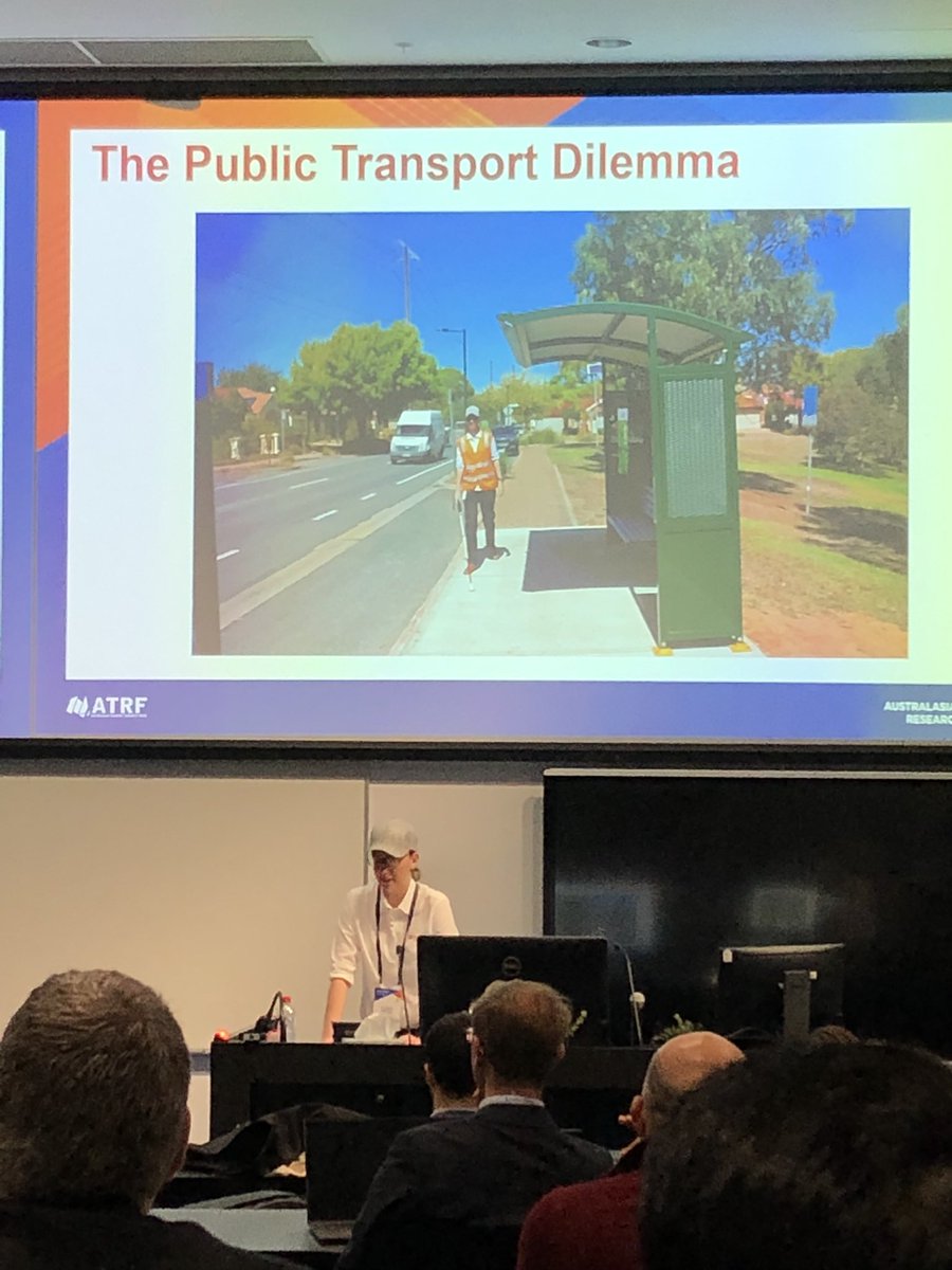 ATRFConference's tweet image. We look forward to following the progress of Cassie Haimes as she develops an app to improve the experience of hailing and riding a bus for people with vision impairment #ATRF2022 @SeeMeHolmanYear @gotoSAGE