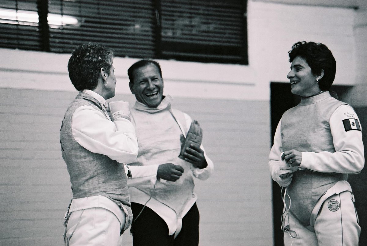 Fotografía de Pedro López Monroy VETERANOS 2002 COM Cuando había buena esgrima 🤺