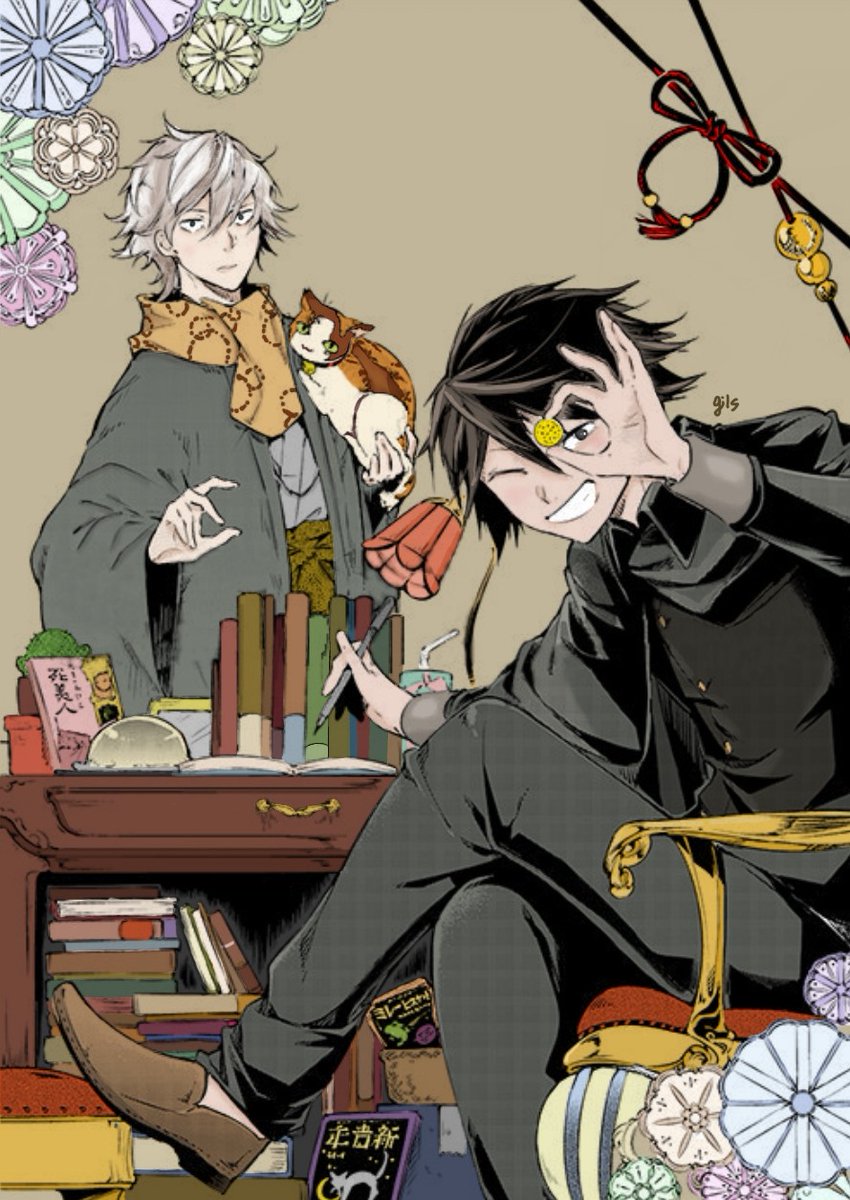 gilsyas's tweet photo. 📚 📖
#bsd #mangacoloring #ranpo https://t.co/tr9E4oJSfa