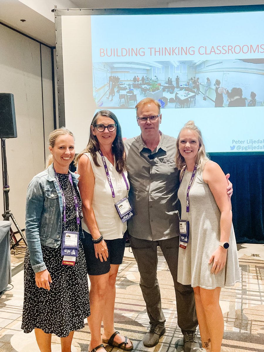 blpercy's tweet photo. Great day of learning at the NCSM!  Building Thinking Classrooms with Peter Liljedahl! #eips #buildingthinkingclassrooms #vnps #NCSM2022 https://t.co/OgfTuhuL50