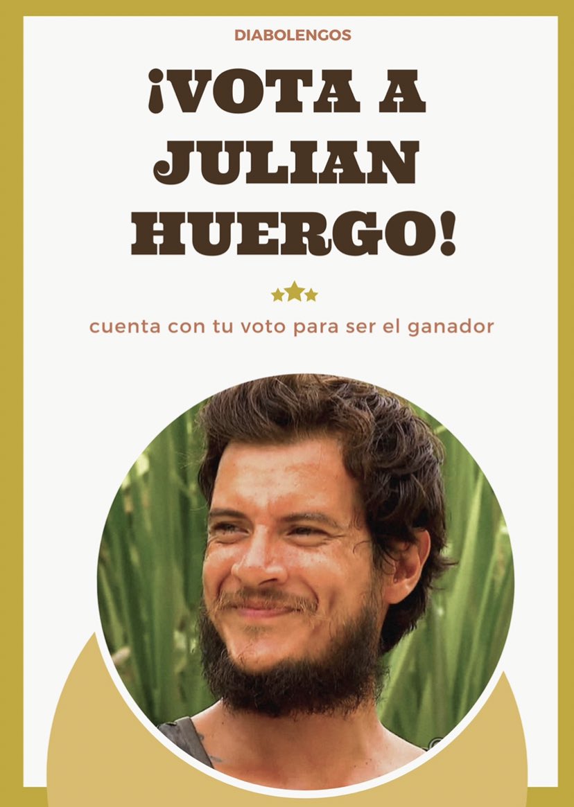 JulianHuergo's tweet photo. Venga, TODOS A VOTAR POR JULIÁN!

En la aplicación de
 “TV AZTECA EN VIVO”
Tenemos solo 10 votos al día!!! 

Votemos antes de las 12 de la noche para poder tener los votos de los 3 días!!! 
Con todo JULIÁN CAMPEÓN!! 
#teamjulian #teamjulianhuergo https://t.co/0QrE272K2y