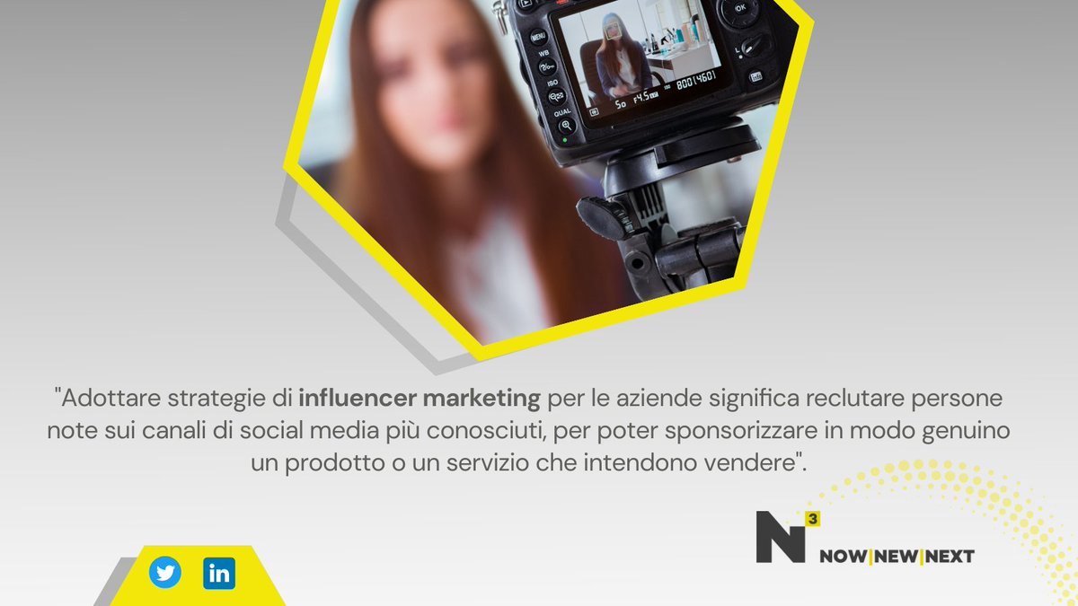 Adottare strategie di #influencermarketing per le aziende significa reclutare persone note sui canali di social media più conosciuti, per poter sponsorizzare in modo genuino un prodotto o un #servizio che intendono vendere. 

bit.ly/3RdERjy

#socialmedia #brand #strategy