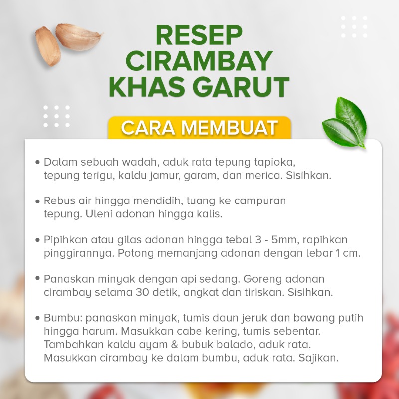 yogyaonlineID's tweet photo. Kudapan cirambay merupakan camilan khas Garut yang viral belakangan ini lho. Memiliki tekstur kenyal dan pedas karena dilumuri bubuk cabai. Wajib banget dicoba! Dan yang penting bisa jadi ide buat jualan di rumah. 😍

#Masakyuk #Yogyaonline