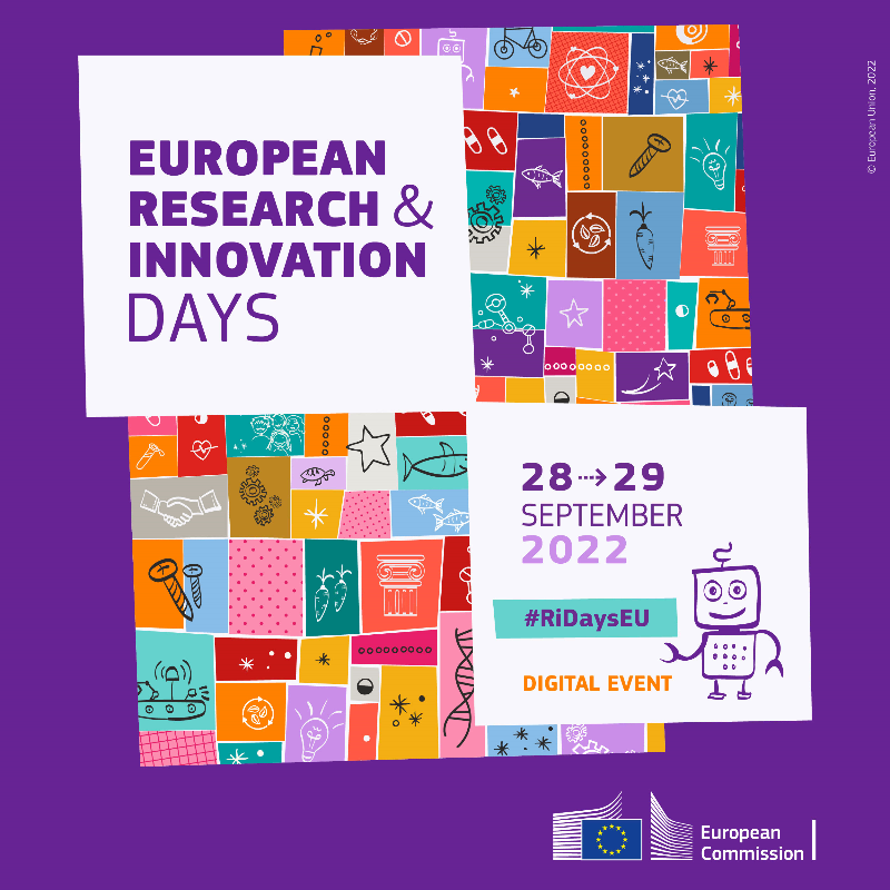 We_Do_Projects's tweet photo. #RiDays 2022 starting today! 🇪🇺
EU Missions aims to solve the EU's greatest challenges through the collaboration between R&I #governance and #CitizenScience
The EU Missions framework will be assessed today & tomorrow
Follow all the live sessions here: https://t.co/ollAuQQupV https://t.co/wKTFeivPWY