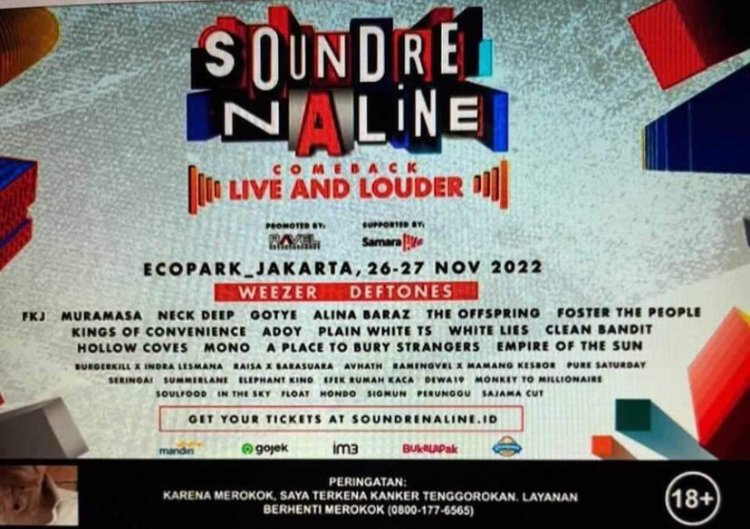 EqIsMySelf's tweet photo. @WeezerFreaks @Weezer @karlophone Nih malah muncul ada deftones juga... https://t.co/mcMiziA5Te