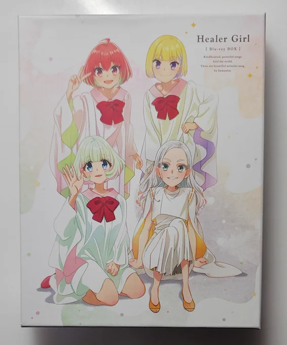 ヒーラー・ガールBlu-ray Box 下巻を買いました。嬉しい。収納BOXは学園祭バージョン。#ヒーラー・ガール 