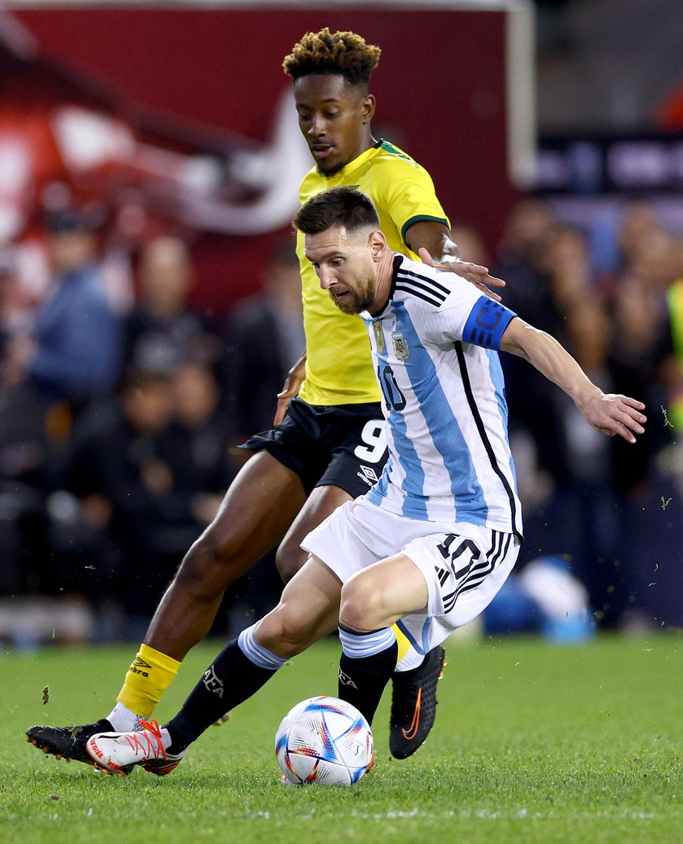 From the Southern League to the international stage... 

Jamal Lowe 𝘅 Lionel Messi 🔥🔥