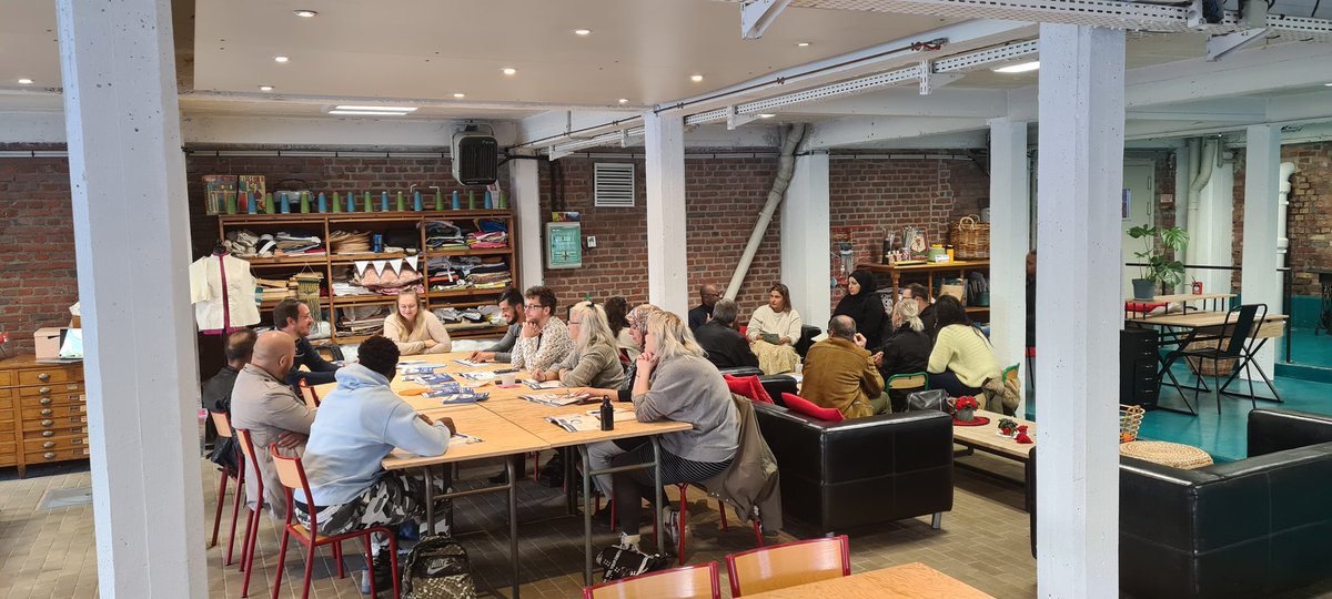 📢En direct: J3️⃣ du #Restart La promotion de la création #entreprise <a href="/roubaix/">Ville de Roubaix</a> continue!
Avec #citéslab et la <a href="/ccihdf/">CCI Hauts de France</a>  17 demandeurs d' #Emploi accueillis <a href="/LaManufRBX/">La Manufacture // Roubaix</a> 🤩. Se rencontrer dans un lieu inspirant: convivialité,😃 et informations 🔝🔝! <a href="/Treutenaeres/">s. Treutenaere</a> <a href="/m_amelieriviere/">Marie-Amelie Riviere</a>