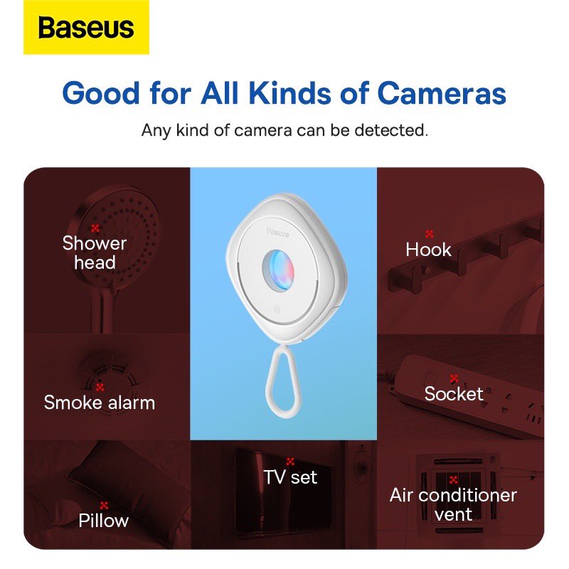 Yang suka travel and booking hotel tu, korang perlu ada Hidden Camera Detector ni satu ☝🏻. Kadang kita rasa tempat tu selamat but it may be not😥.

Detector ni boleh scan kat semua penjuru tempat and paling penting saiz dia compact and kecik ja.