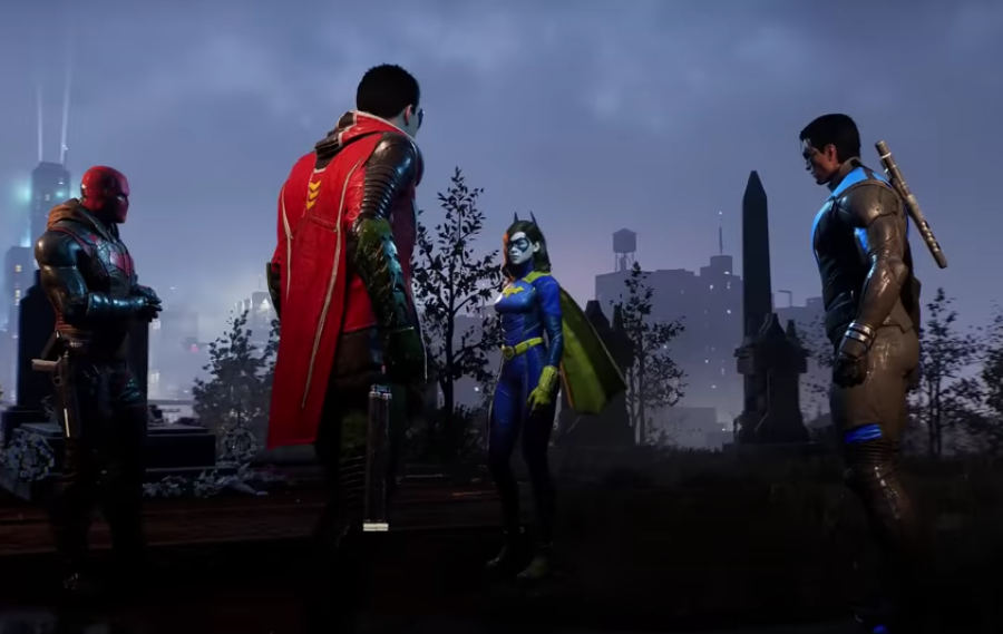 N5Dave's tweet photo. Free Roaming Gotham Knights https://t.co/IB5iyYYi2c Explore Gotham City with the Gotham Knights you will be in safe hands @TechmashUK @Biz_Nooz #Biz_Nooz #TechmashUK #DC #DCComics #GothamKnights #GothamCity #Batgirl #Nightwing #RedHood #Robin #Batman #Villians #Heroes https://t.co/VhcRvrb9w1