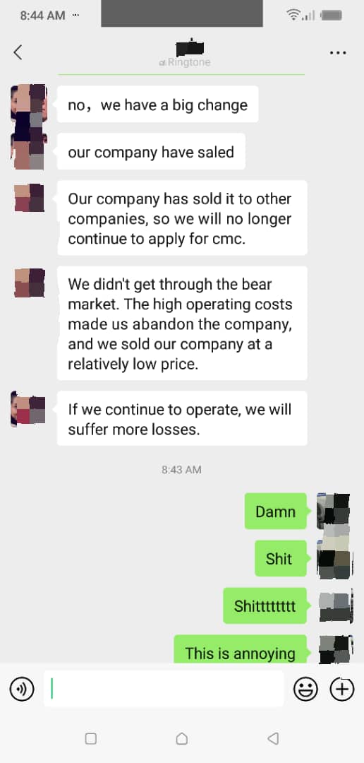 devnazada's tweet photo. @Cryptovisionai @CoinMarketCap @binance @cz_binance This just happen to a friend today. His work place was sold to bigger company. An exchange was merge with a big exchange I don't want to mention. This is how bad @CoinMarketCap is now. Making cheap cheap milk for big exchanges.
Same thing happened to my exchange 2 yrs back. https://t.co/LfUxhpwNIK