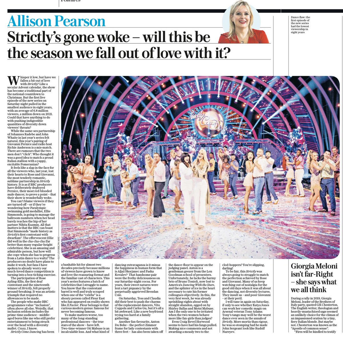 This is poisonous @AllisonPearson People with dwarfism are regularly photographed & jeered when they simple go shopping. @EllieSimmonds1 on #Strictly = visibility and understanding. If it makes your Saturday night uncomfortable that says so much about you.