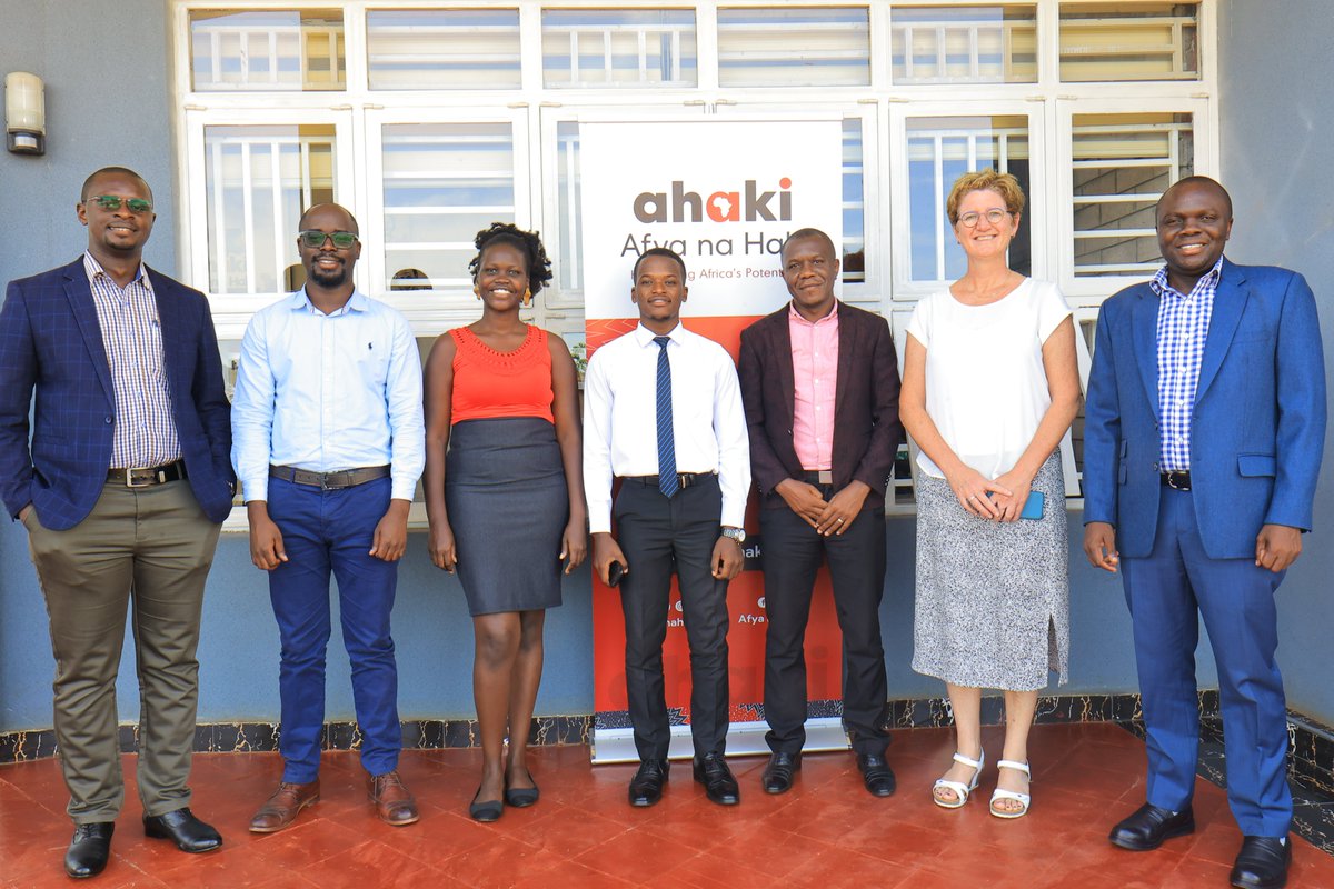 Strengthening Partnerships and collaborations remains pivotal to Ahaki's work. Based on that, Ahaki had a conversation with @marielle_wemos, the Executive Director of @wemos, on possible areas of collaboration toward harnessing Africa's potential in Health, Human Rights and SRHR.