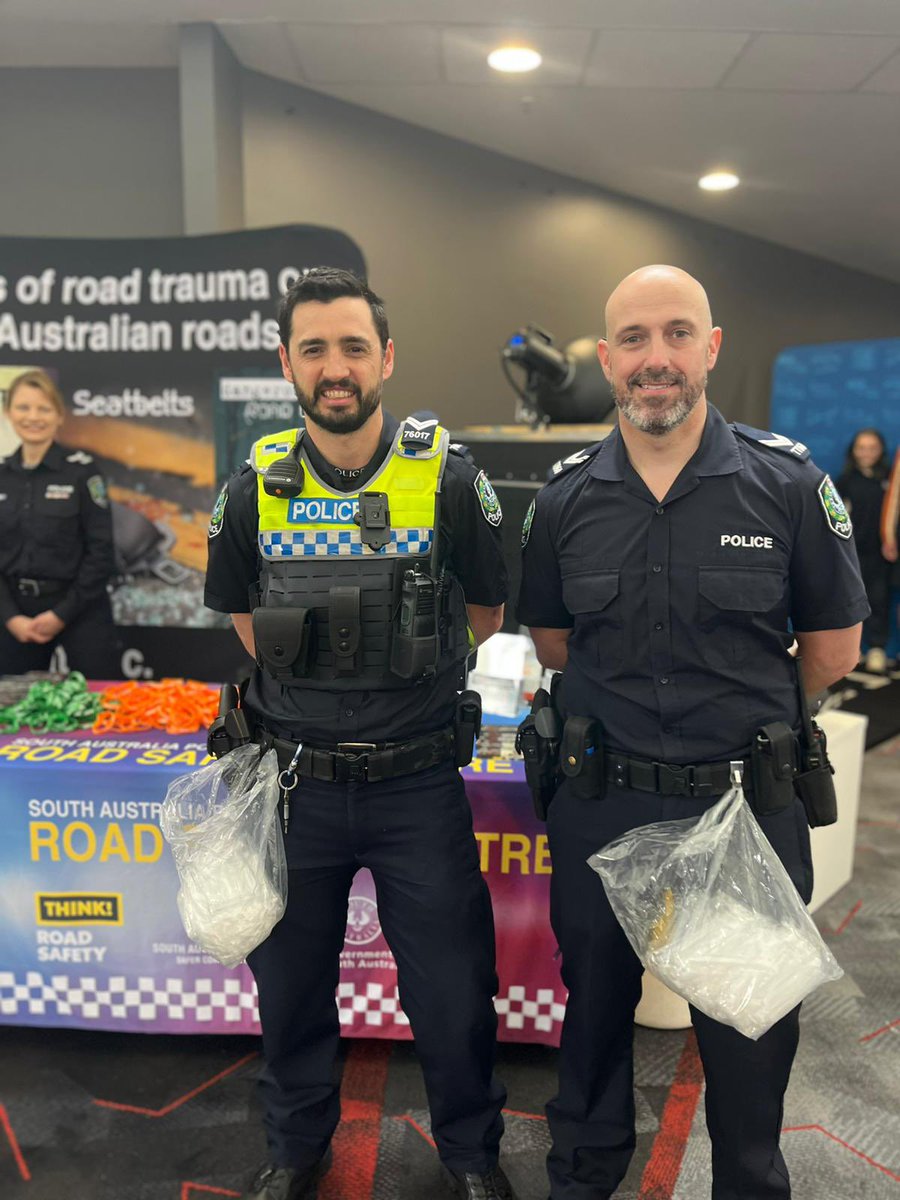 RAAofSA's tweet photo. That’s a wrap! #StreetSmartHigh is done for 2022. What an incredible two days teaching more than 7,500 students about #roadsafety! A huge thanks to our partner Think!Road Safety (@dfit_sa and @SAPoliceNews) for helping us support young people in SA. https://t.co/kQFcLu7T30