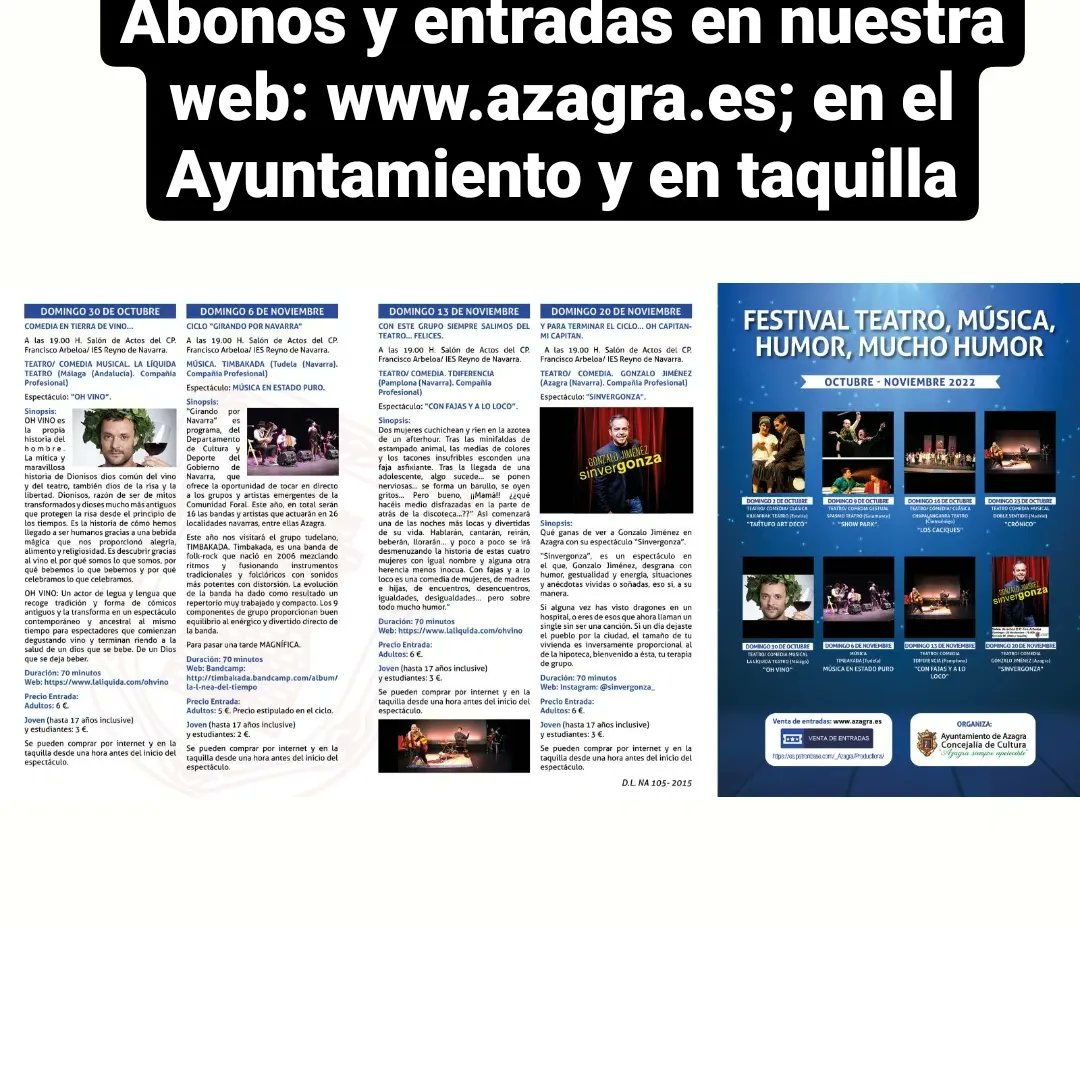 AYTOAZAGRA's tweet photo. https://t.co/zHQkjaKQ3G