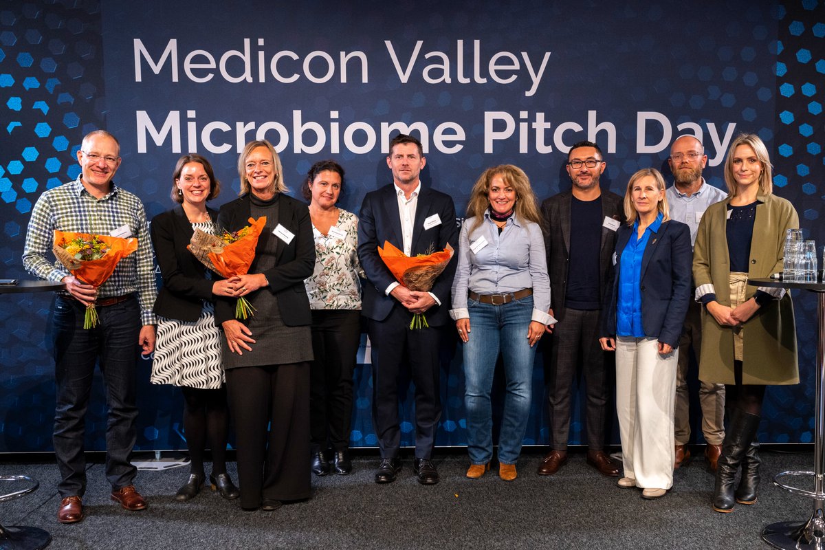 investinskane's tweet photo. #Micromiome Pitch Day was an excellent warm up for @NLSDays 2022, and what a successful finale it was for the 3-year #MicrobiomeSignatureProject! Congratulations to the winners, BioGaia Pharma &amp; Myco Biotix and to Gedea Biotech who received the most audience votes! #LifeSciences https://t.co/zeYFk8SNpa