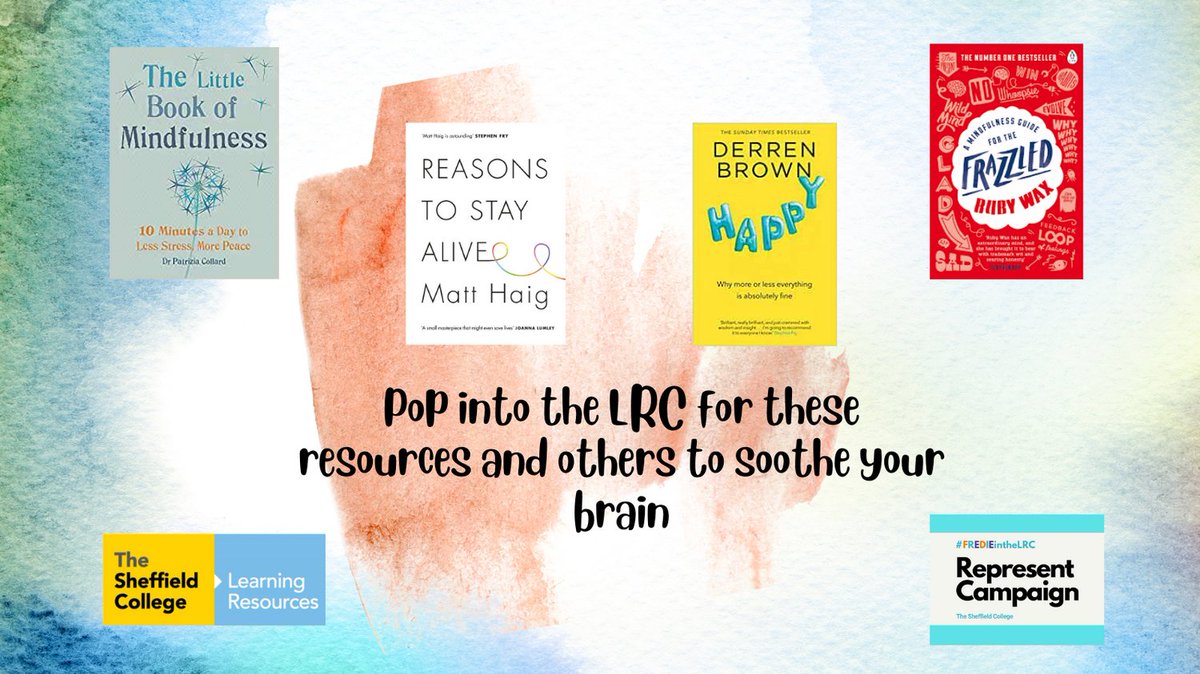 SheffColLib's tweet image. How are you today? Tips 5 and 6 #Mentalhealth