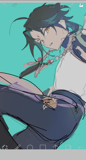 最近の落描きです 
