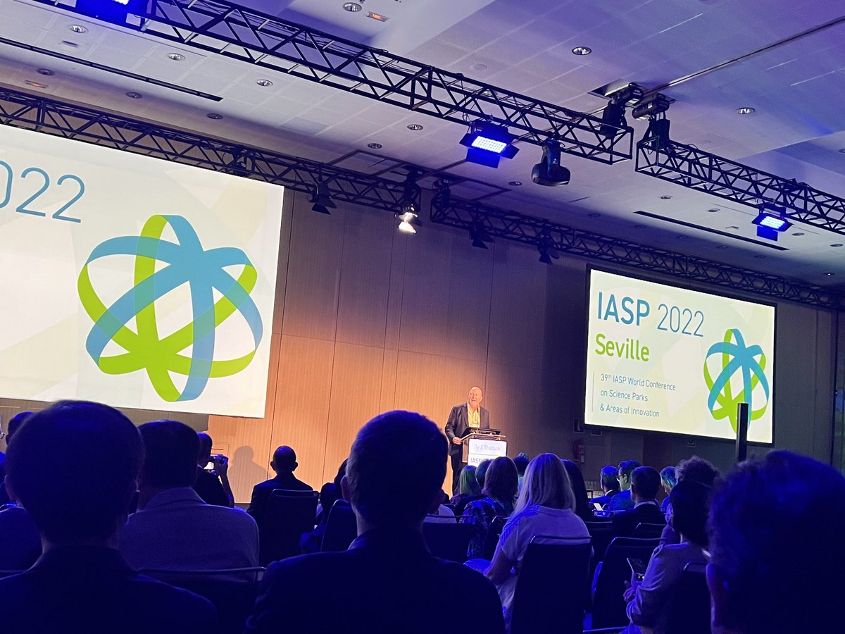 Shout out for our #aurp friend ⁦@tyshattuck⁩ of McMaster InnovationPark on roles of innovation park leaders of embedding sustainability into communities by design and programming. #buildingtheaurpnetwork #iaspseville