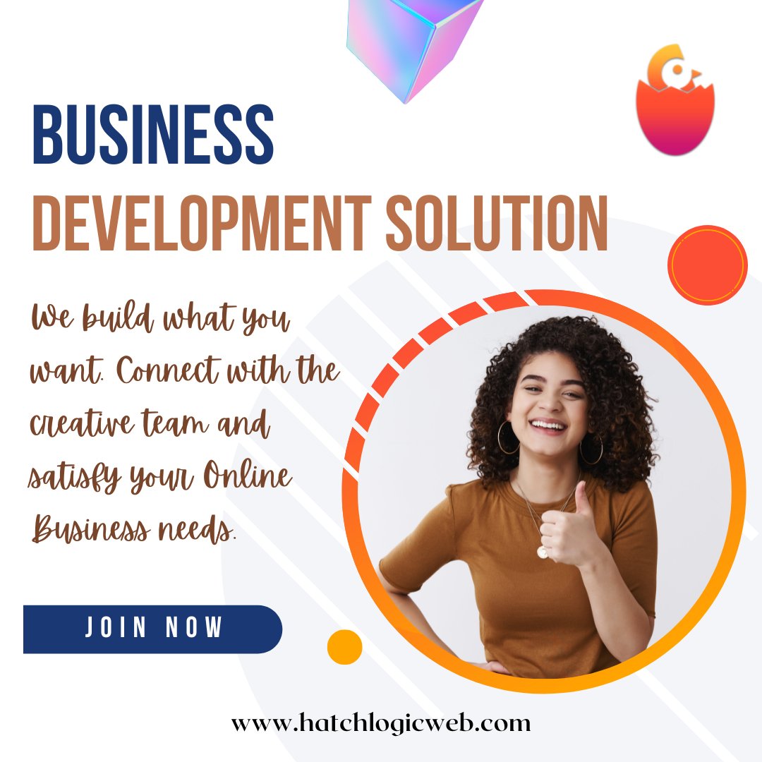 hatchlogic's tweet image. Seeking Online Business Development Solution? Connect with the creative team and satisfy your online business needs. Acquire your goals with us.
#hatchlogic #businessdevelopment #developmentsolution #appdevelopment #businessSolution #digitalmarketing #marketingsolution