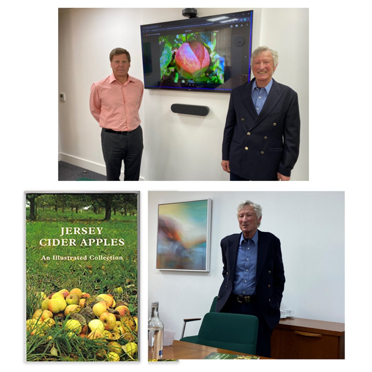 Baccata recently had the pleasure of welcoming Vincent Obbard, Seigneur de Samarès Manor, as a guest speaker to talk about the Jersey Cider Apple; once Jersey’s largest export from the mid-17th century. The annual La Faîs’sie d’Cidre is next month facebook.com/watch/?v=20385…
