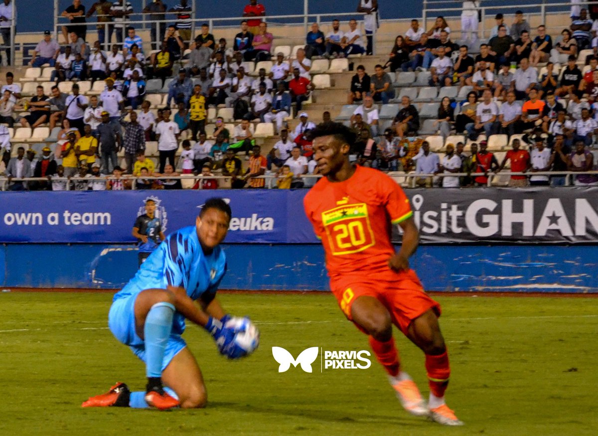 _ParvisDornu's tweet photo. Few action shots!
🇳🇮 0️⃣-1️⃣ 🇬🇭

⚽️ 35' Fatawu Issahaku 

#BlackStars | #NICGHA |#BringBackTheLove 

📸: @_ParvisDornu https://t.co/mdgFH5Bssh