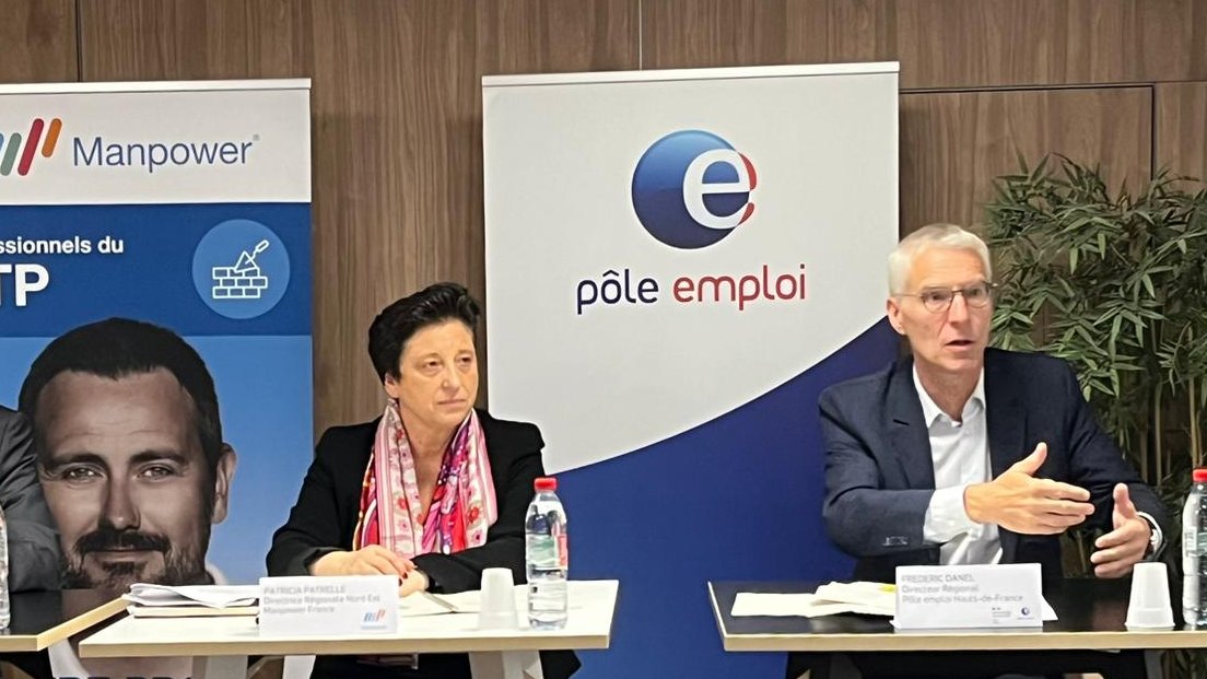 [#TousMobilisés]🎙️"L’emploi intérimaire est un levier d’insertion pour les publics éloignés de l’emploi. Cette convention intervient sur tout le processus de retour à l’emploi de ces publics et le renforce !" @FredericDanel, directeur régional de @pole_emploi Hauts-de-France