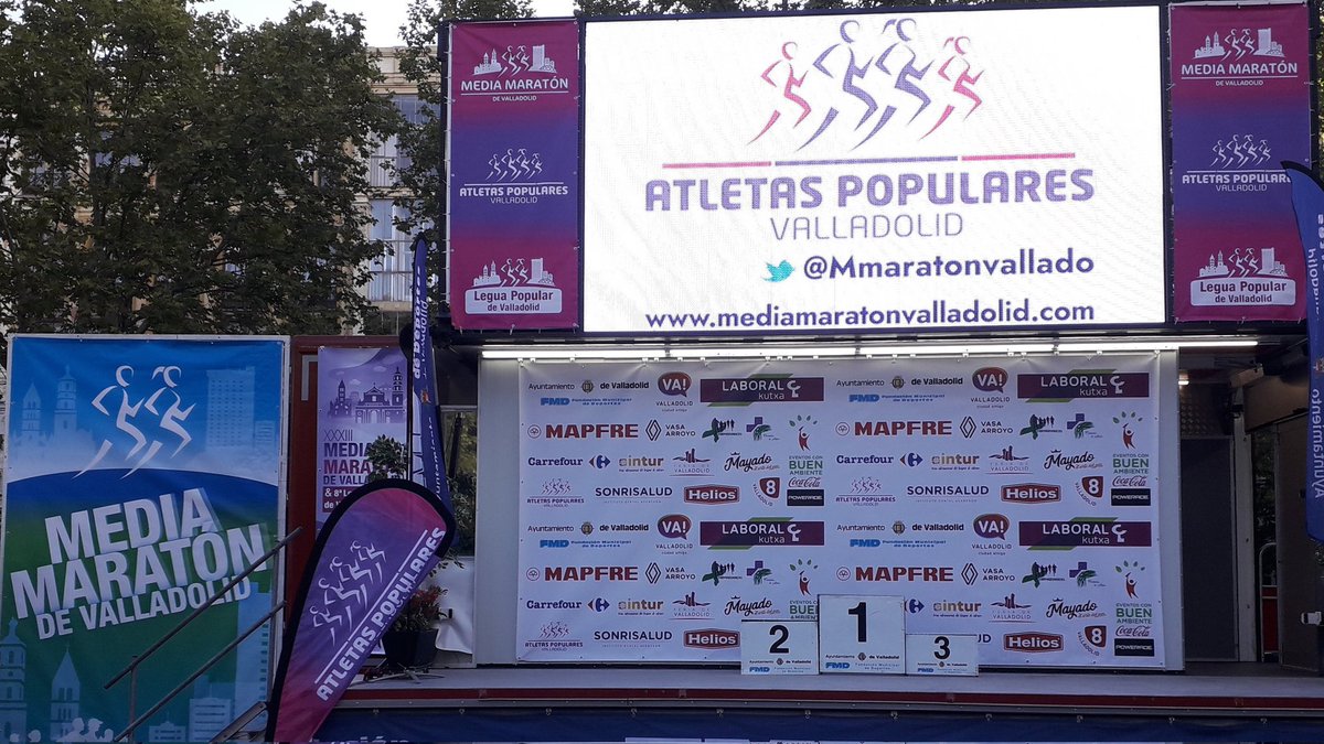 Mmaratonvallado's tweet photo. Tres días después, gracias a nuestros patrocinadores. ¡Nos vemos en 2023!
@LABORALkutxa
@AyuntamientoVLL
@DeportesVLL
@MAPFRE
@Vasa_Renault
@feriavalladolid
#INTUR
@la8valladolid
@CarrefourES
@helios_es
@CocaCola_es
@farmaciadeanca
@FarmaRunners
#PanMayado
@sonrisalud_es https://t.co/FeB3gSsQiU