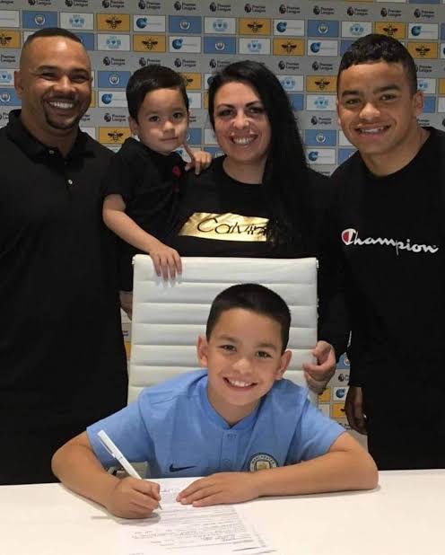 PrinceSobayeni1's tweet photo. Highly-rated South African teenager Keyaan Raffie (14) continues to rise in the ranks of English Premier League side Manchester City.

The young striker has grown a reputation for his scoring prowess in the youth ranks of City who scouted him years ago from Fleetwood Town.

🇿🇦🇿🇦 https://t.co/Ax55mnEvR1