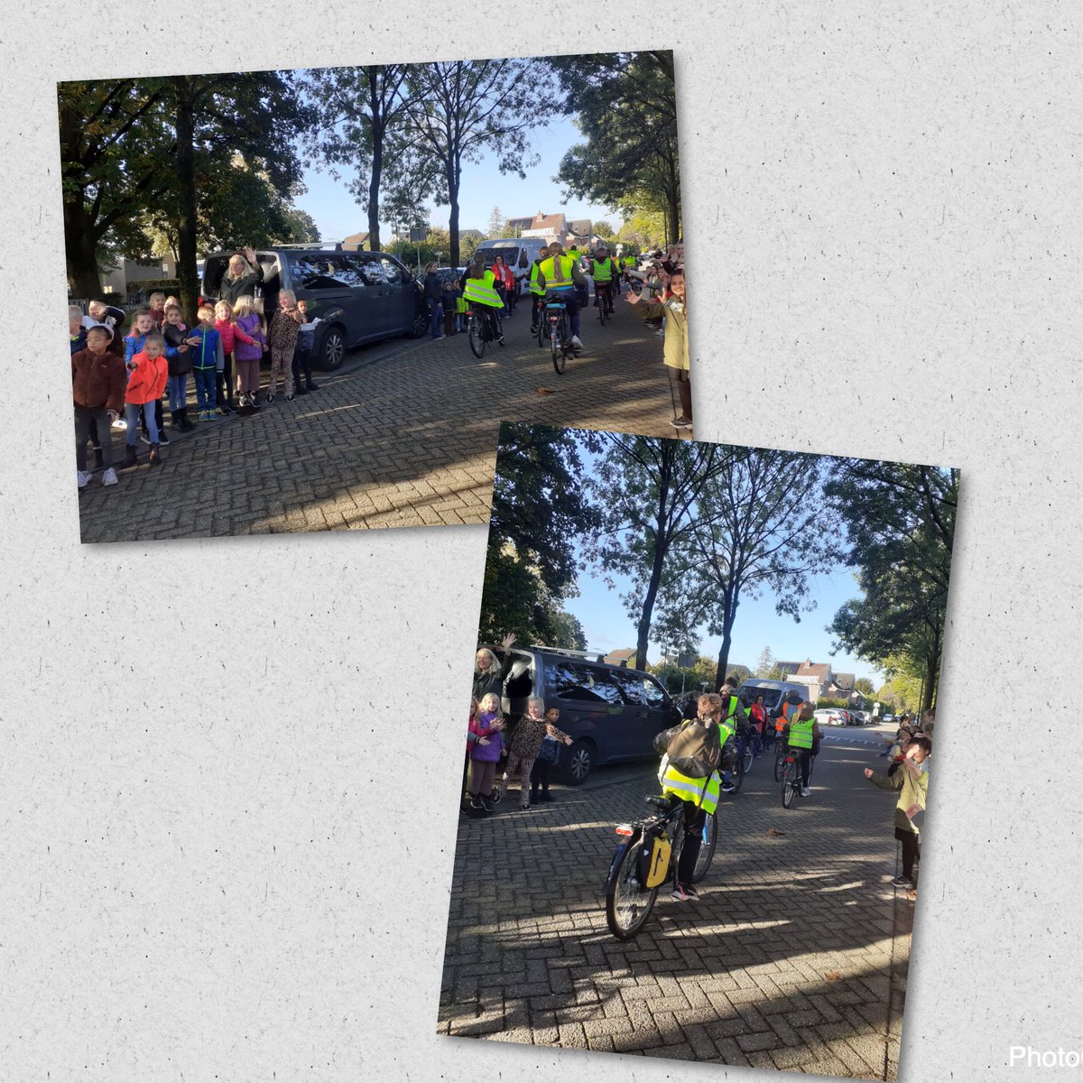 Daar gaan ze! De kanjers van groep 8 <a href="/bshetMolenveld/">bs Het Molenveld</a> @SAAMscholen . Op naar een geweldig schoolkamp #decoxeboerderij Veel plezier allemaal!