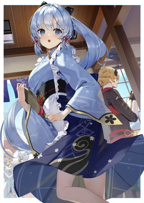看板娘彩華 #原神 