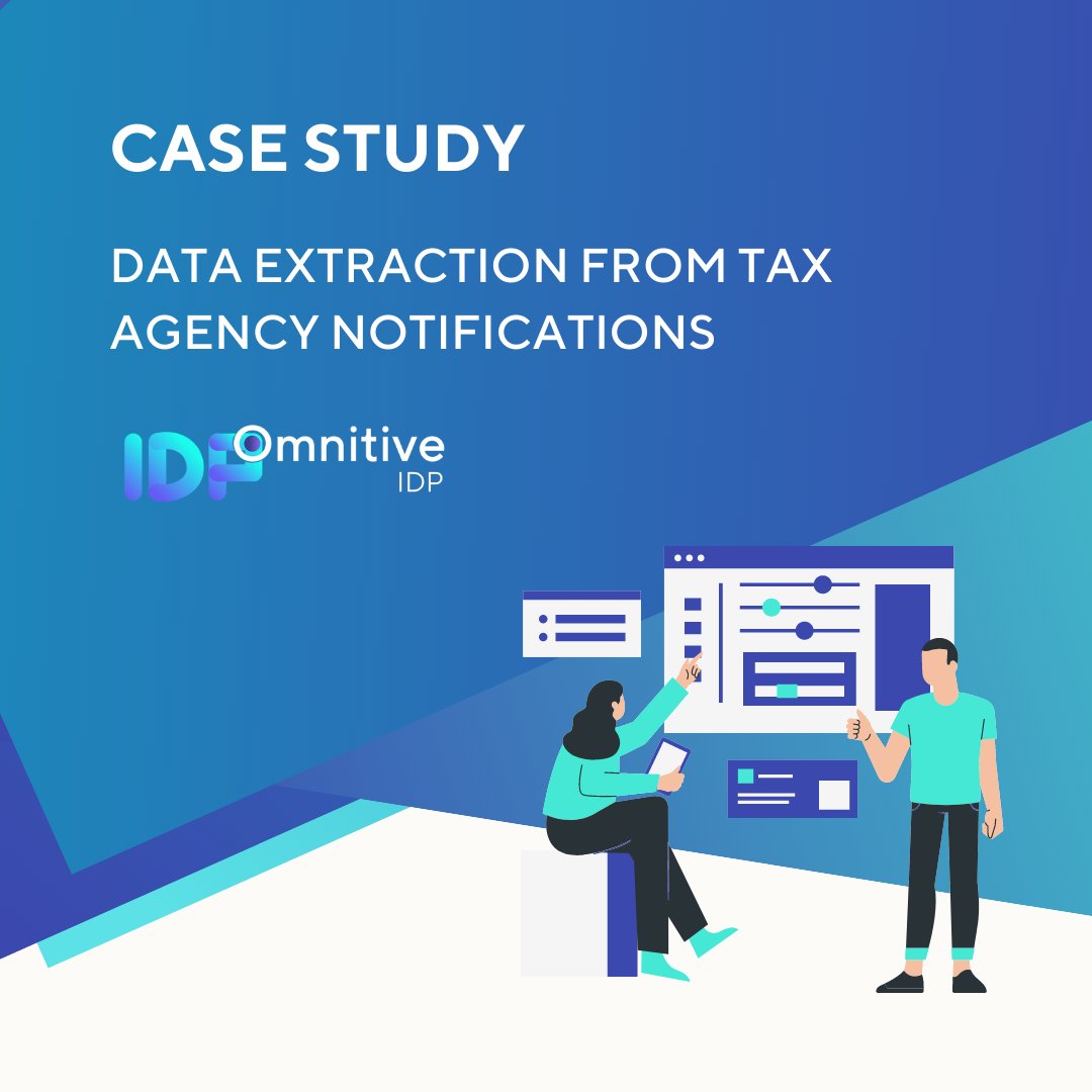 Taiger_CO's tweet photo. ➡️The #extraction of key data from Tax Agency notifications is a step to take for improved productivity and speed in workload.

#TAIGER #OmnitiveIDP #InnovativeAtTAIGER #casestudy #TaxAgency #data #work #productivity https://t.co/9V0aRt93vS