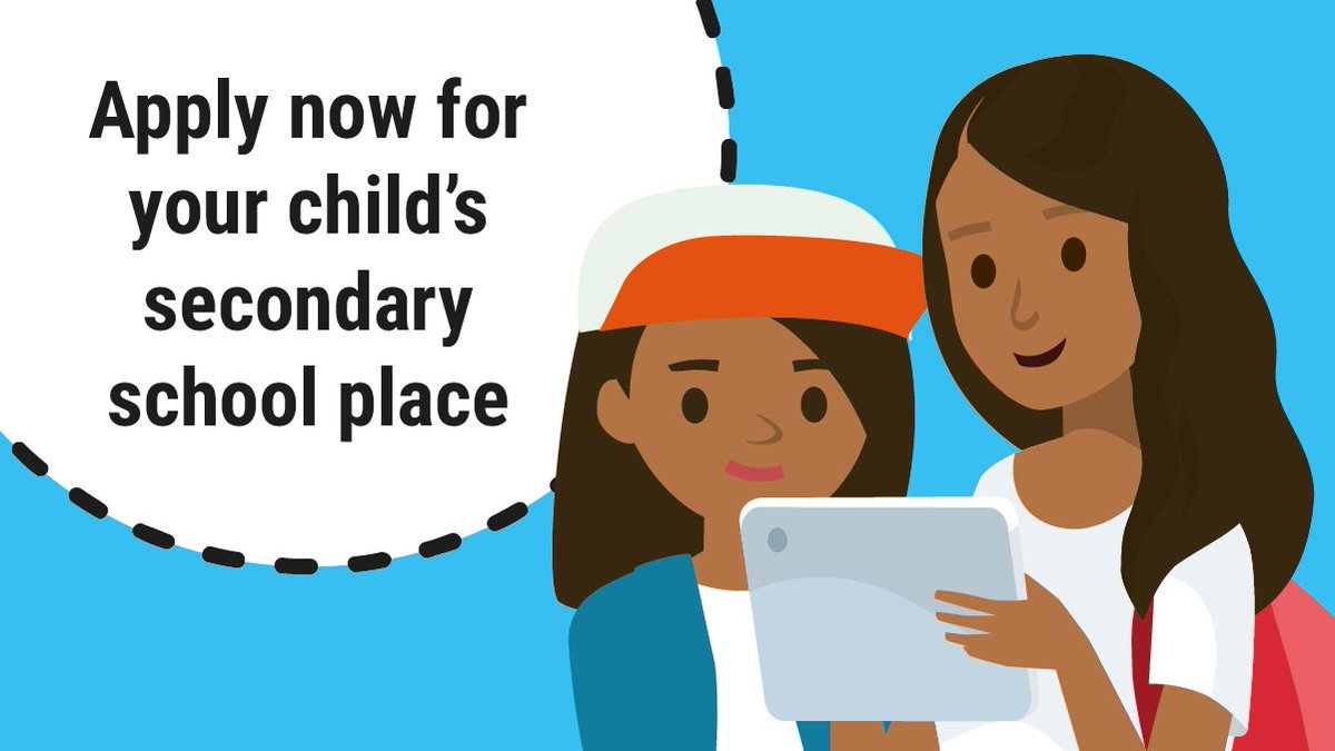 You can now apply for your child’s secondary school place for September 2023. To find your priority area school and check their admission criteria, go to: warwickshire.gov.uk/applying-secon…