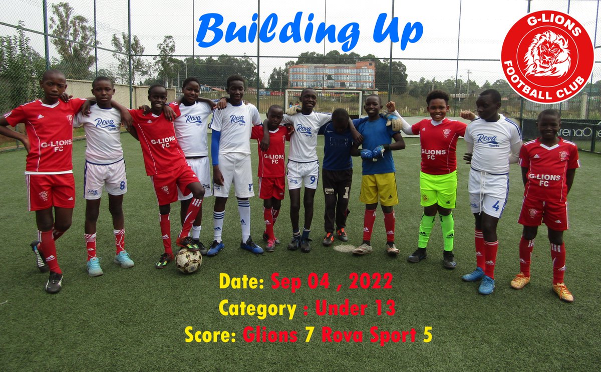 glionsfc's tweet photo. On  sep 04 , 2020 we have a Friendly Match with  Rova sport, thank you for your participation , and help us building our capacity as a football team  #Glions #futurestars #GenerationLions #Football #Athlete #Sports #Sportlife #Education #coach #myA1moment #soccer #tournament https://t.co/AmnySNtH1z