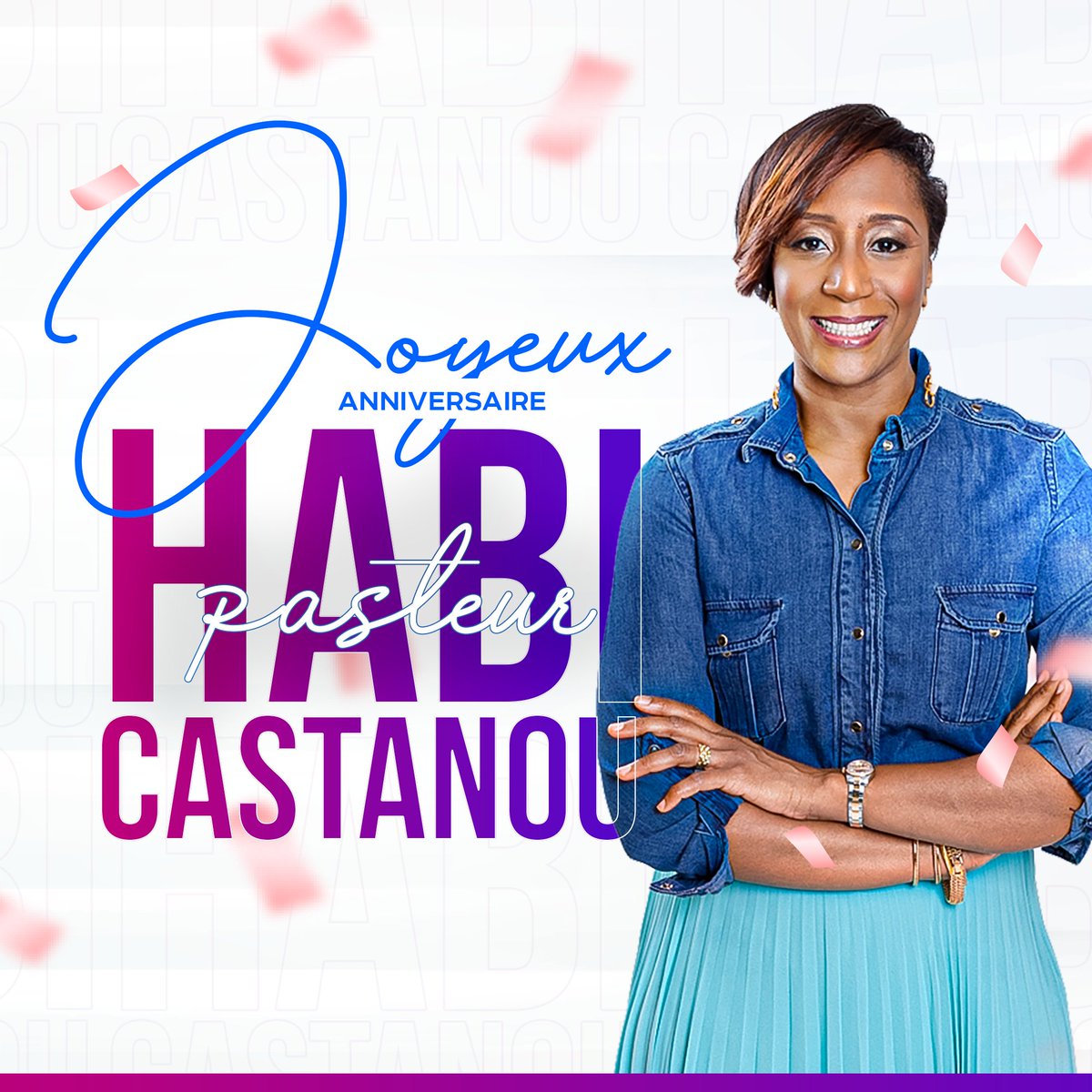 Pouvez-vous m'aider à souhaiter un très heureux anniversaire à ma très merveilleuse et excellente épouse, Habi Castanou, que j'appelle depuis 26 ans, la plus belle, la plus précieuse et la plus délicieuse merveille du monde !