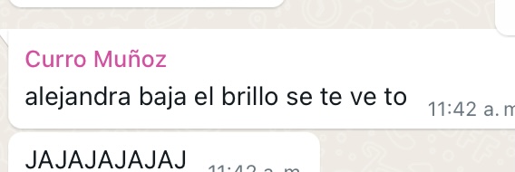 celiacx's tweet photo. JAJAJAJAJAJAJAJ @mariasanchezs_ @aalejandrapr @Curroomunoz https://t.co/7AS7N5Dwgd