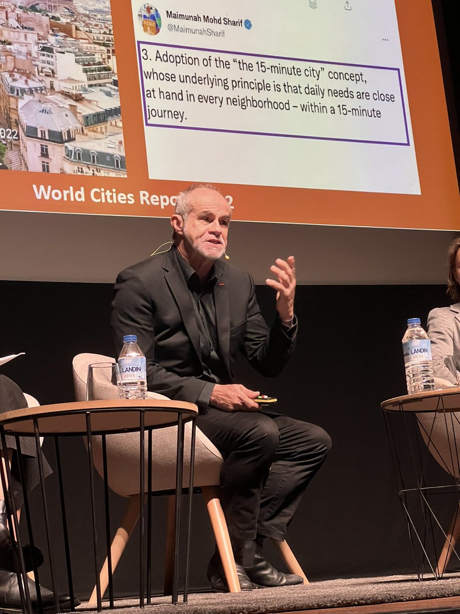 The world leading story of #publicspace transformation and #placemaking in Paris shared by <a href="/CarlosMorenoFr/">Pr Carlos Moreno | IAE-Paris Sorbonne</a> &amp; <a href="/MarionWaller/">Marion Waller</a> at #PlacemakingWeekEurope. 

<a href="/placemaking_eu/">Placemaking Europe</a> #15minuteCity #PlacemakingParis #PlacemakingFrance #PlacemakingEurope