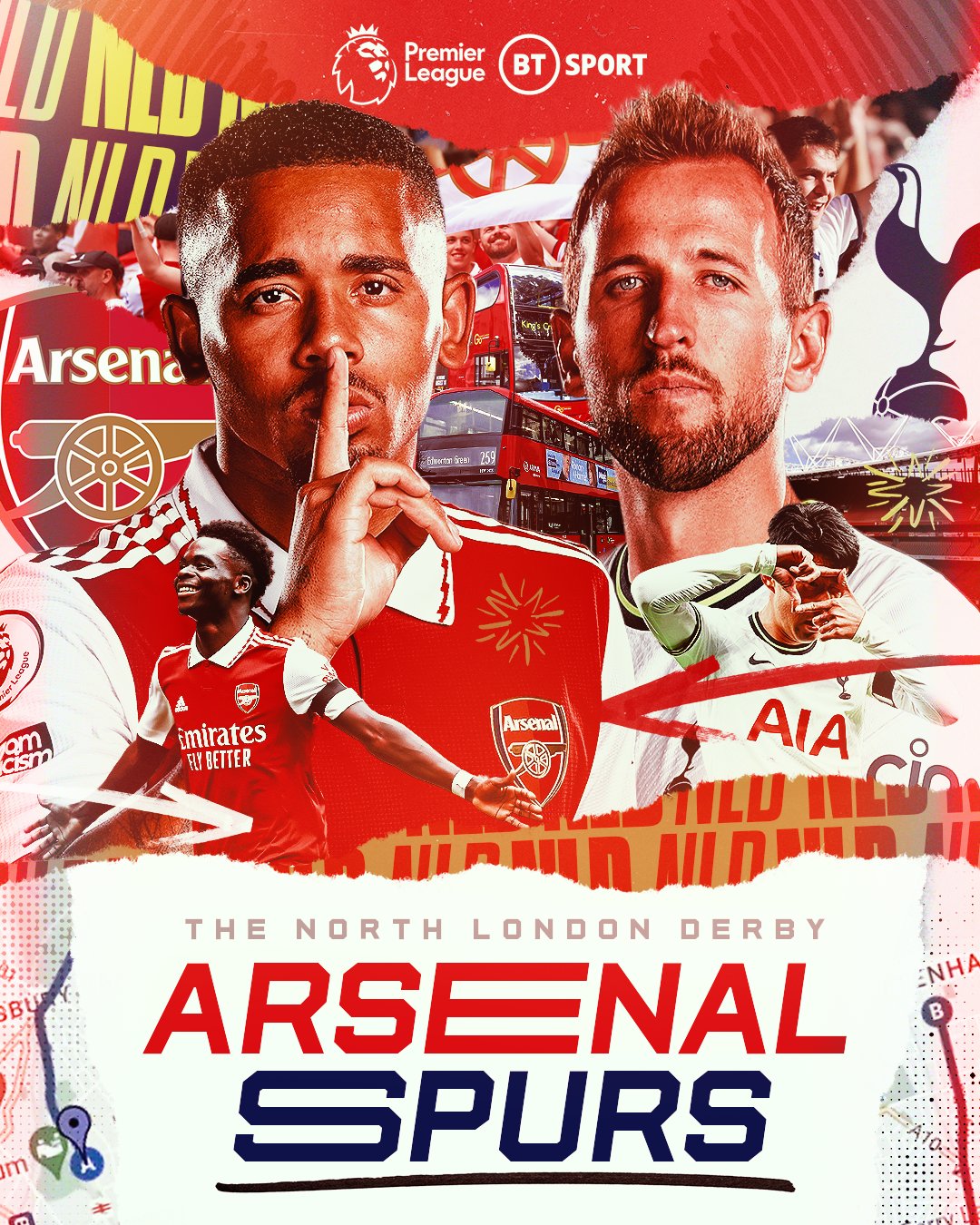 MATCH PROMO | SPURS V ARSENAL | NORTH LONDON DERBY - YouTube